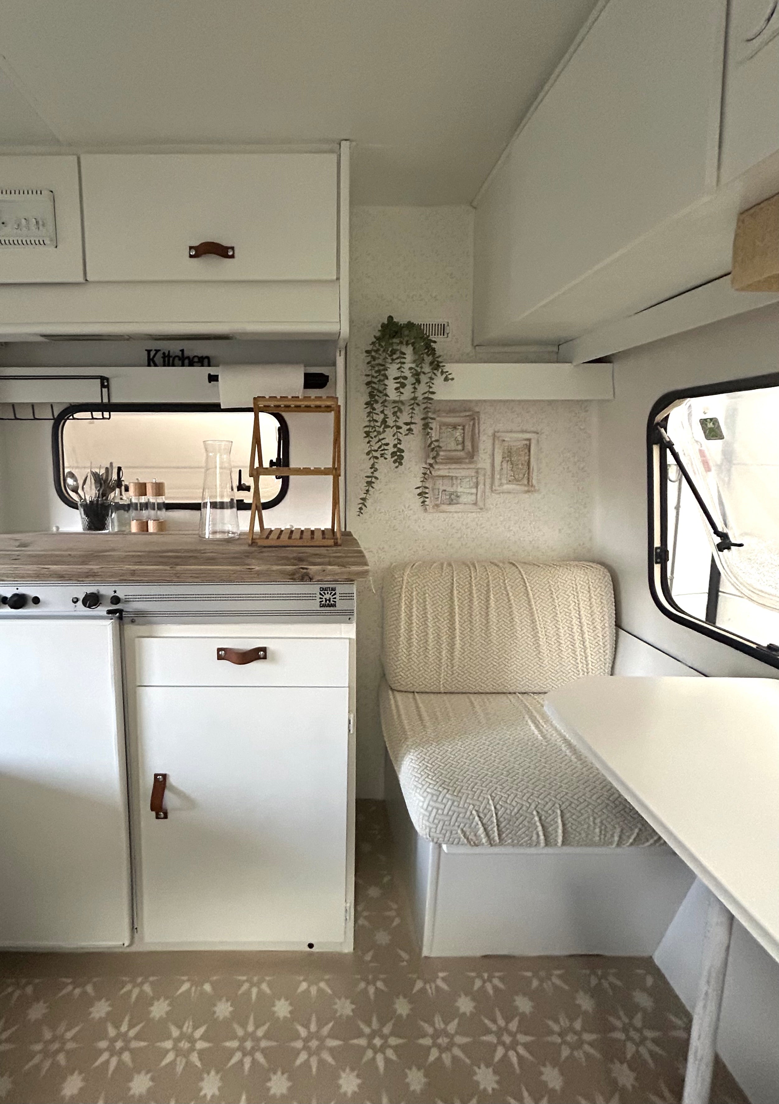 Sitzbankbezüge für Züge – DIY-Wohnwagenrenovierung