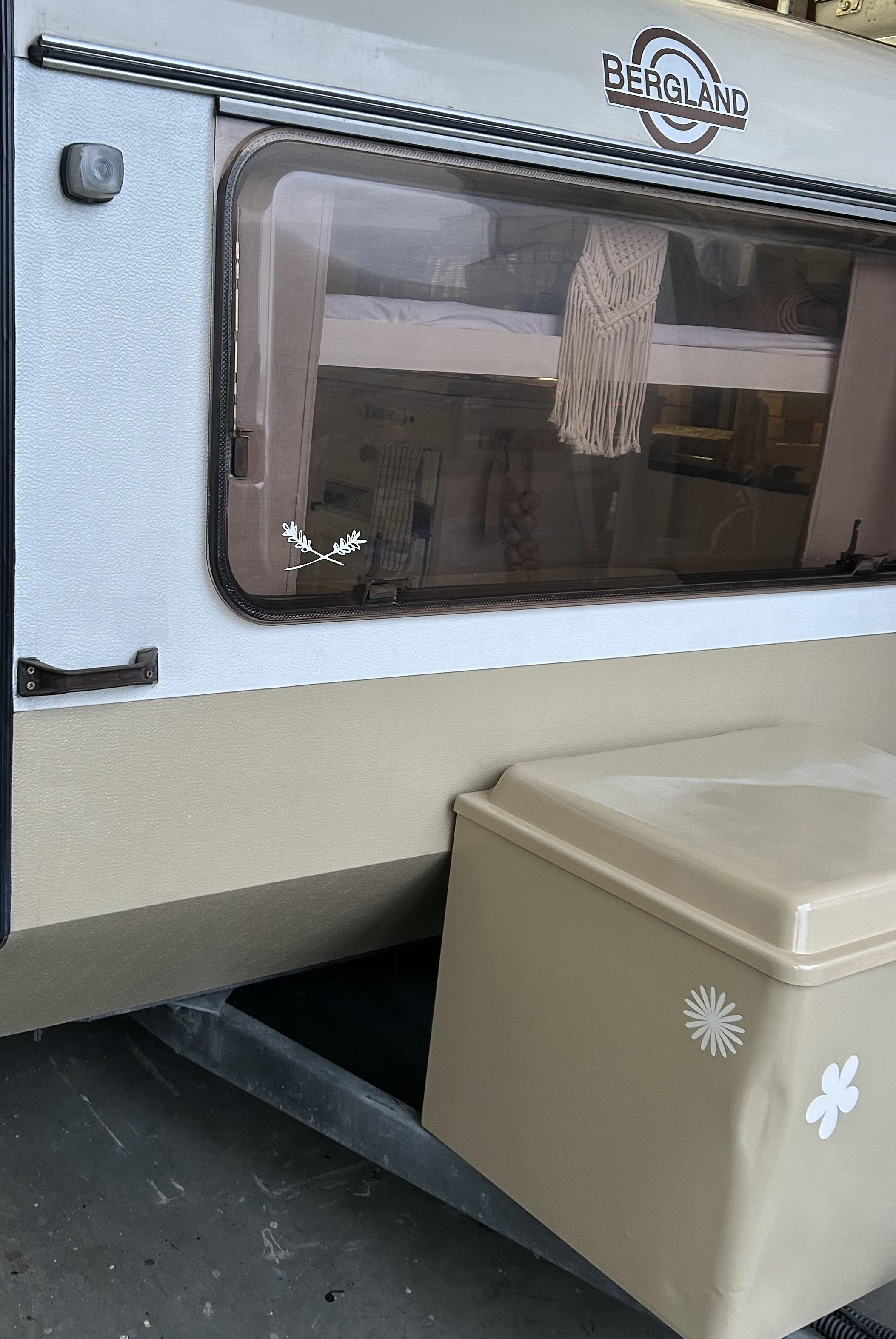 Wohnwagenlack Saharabeige 