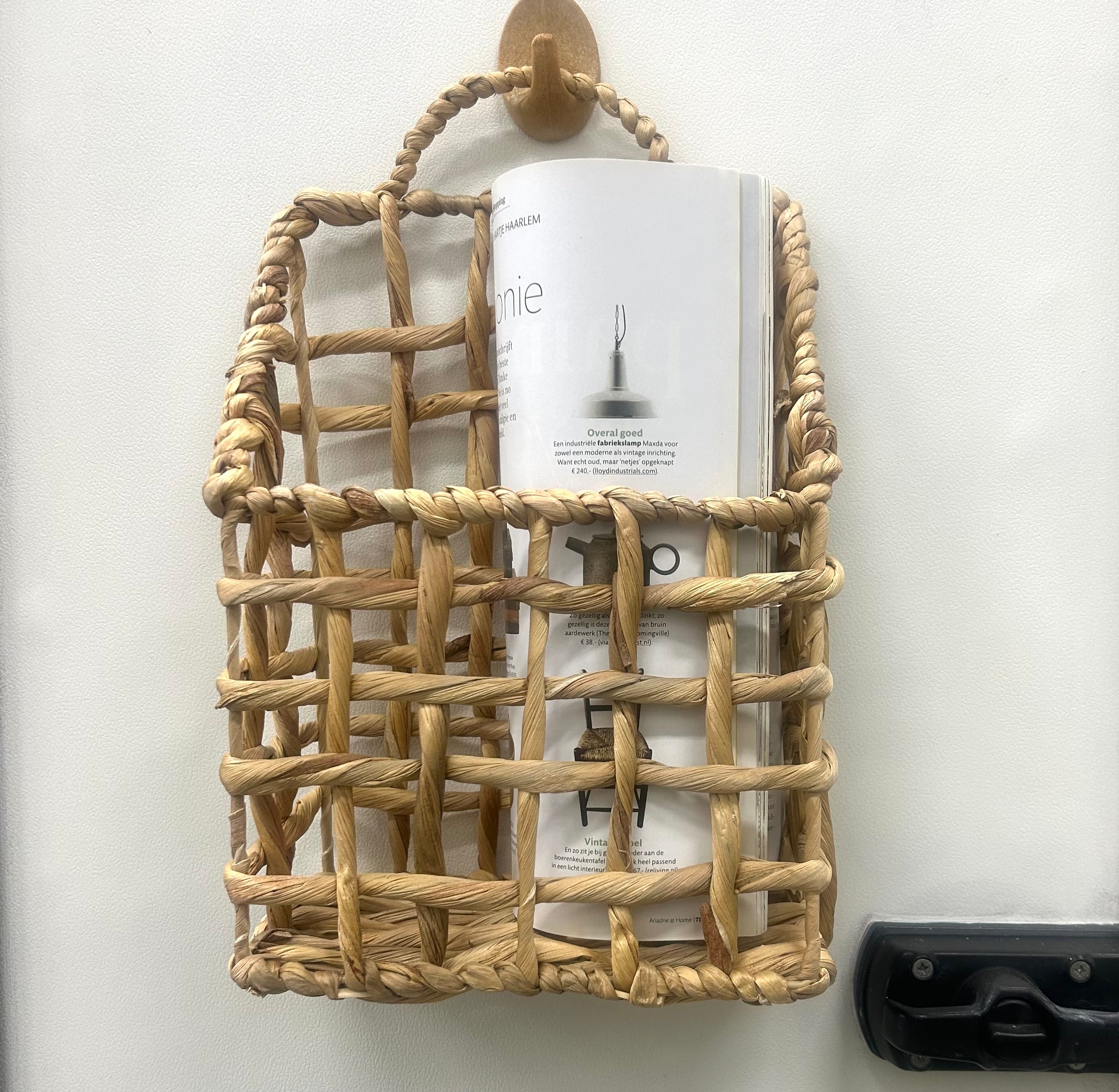 Hängekorb aus Weide