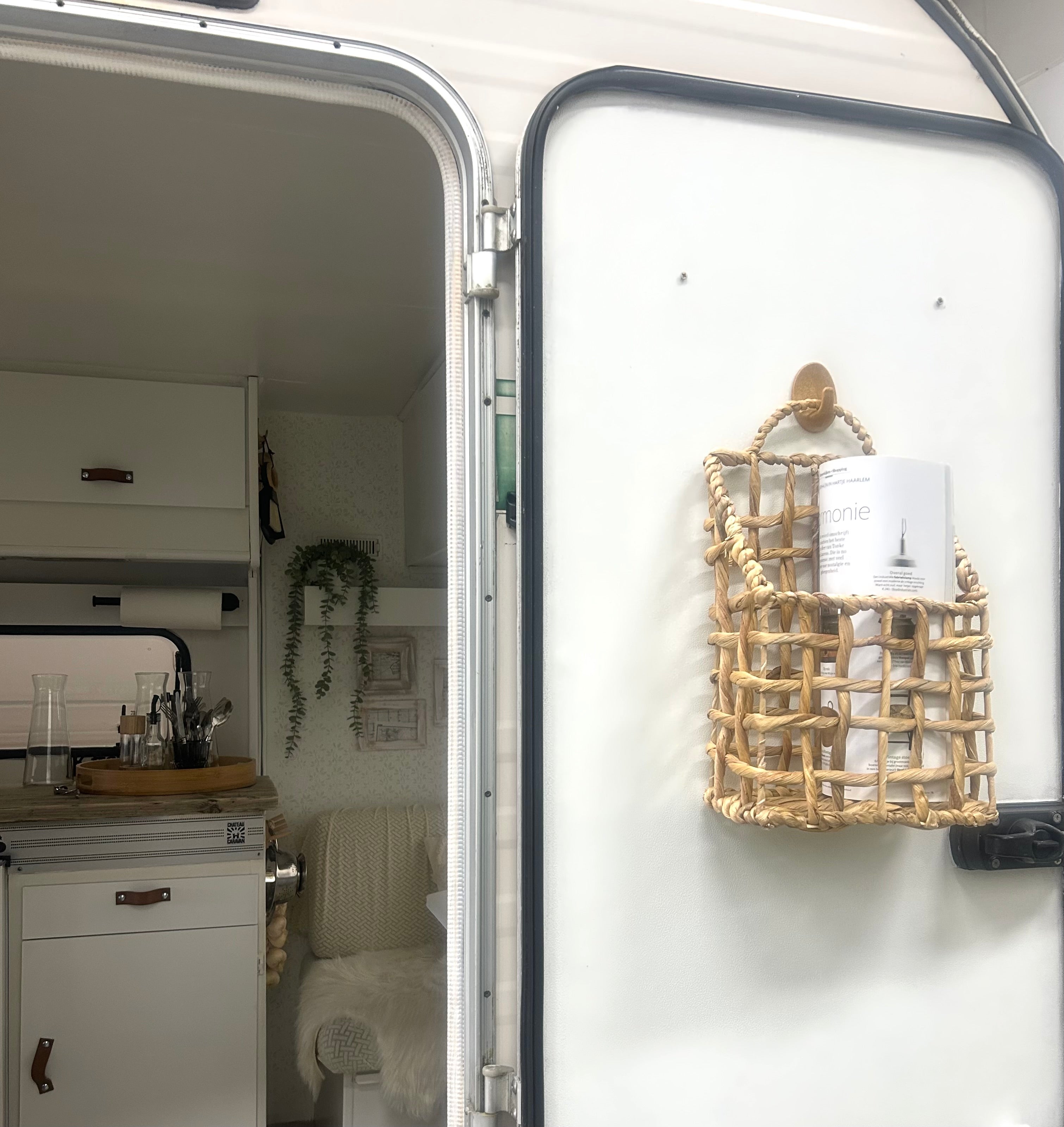 Hängekorb aus Weide