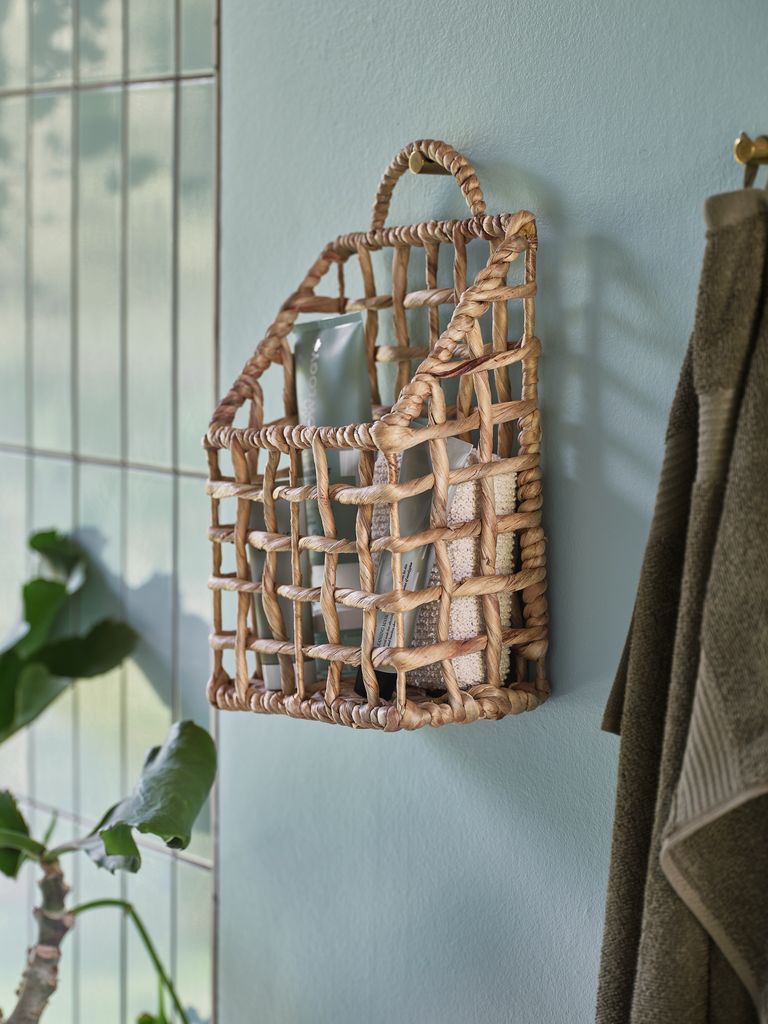 Hängekorb aus Weide