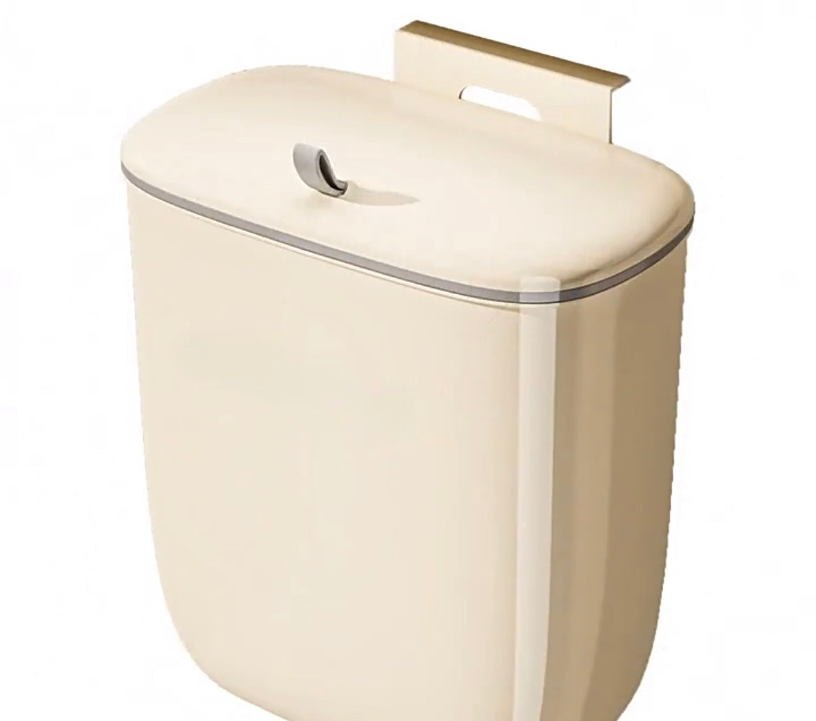 Retro-Wohnwagen-Abfalleimer – 8 l/12 l, Schranktürhalterung