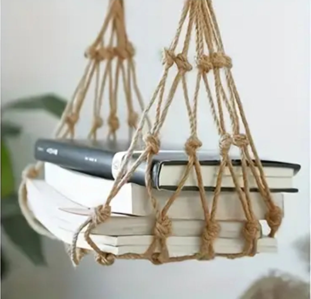 Boho-Wohnwagenaufbewahrung aus Seil – DIY-Wohnwagen-Aufpeppen