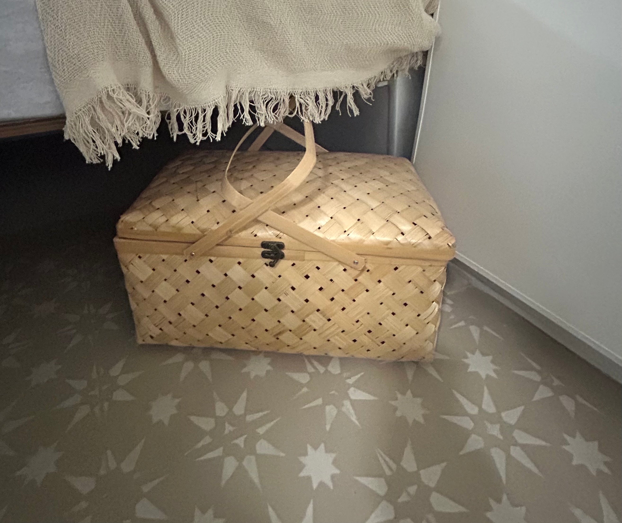 Picknickkorb aus Bambus – Boho-Stil für Wohnwagen und Zuhause