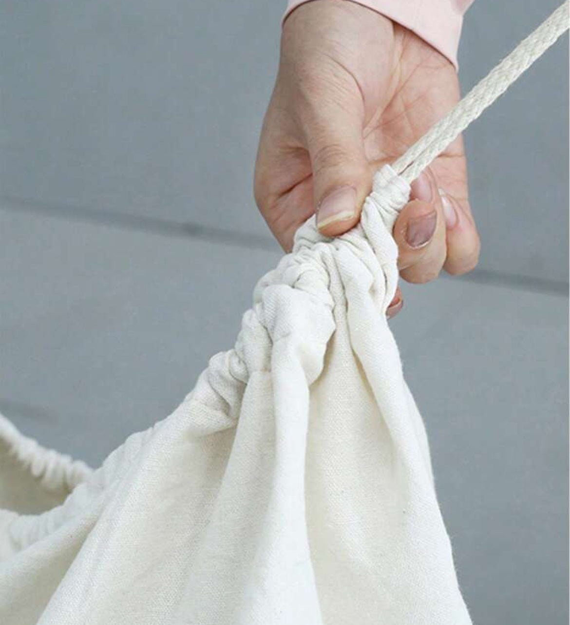 Wäschebeutel mit Kordelzug