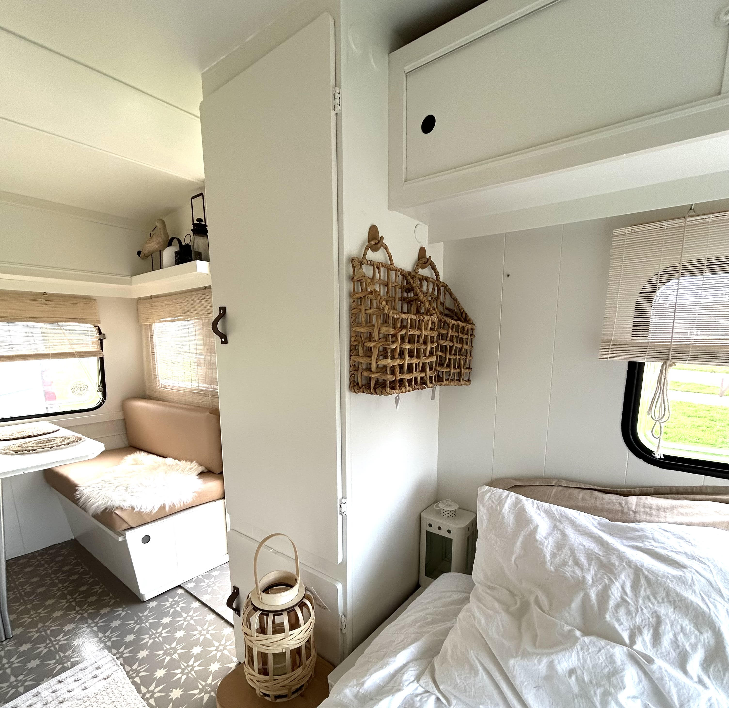 Hängekorb aus Weide