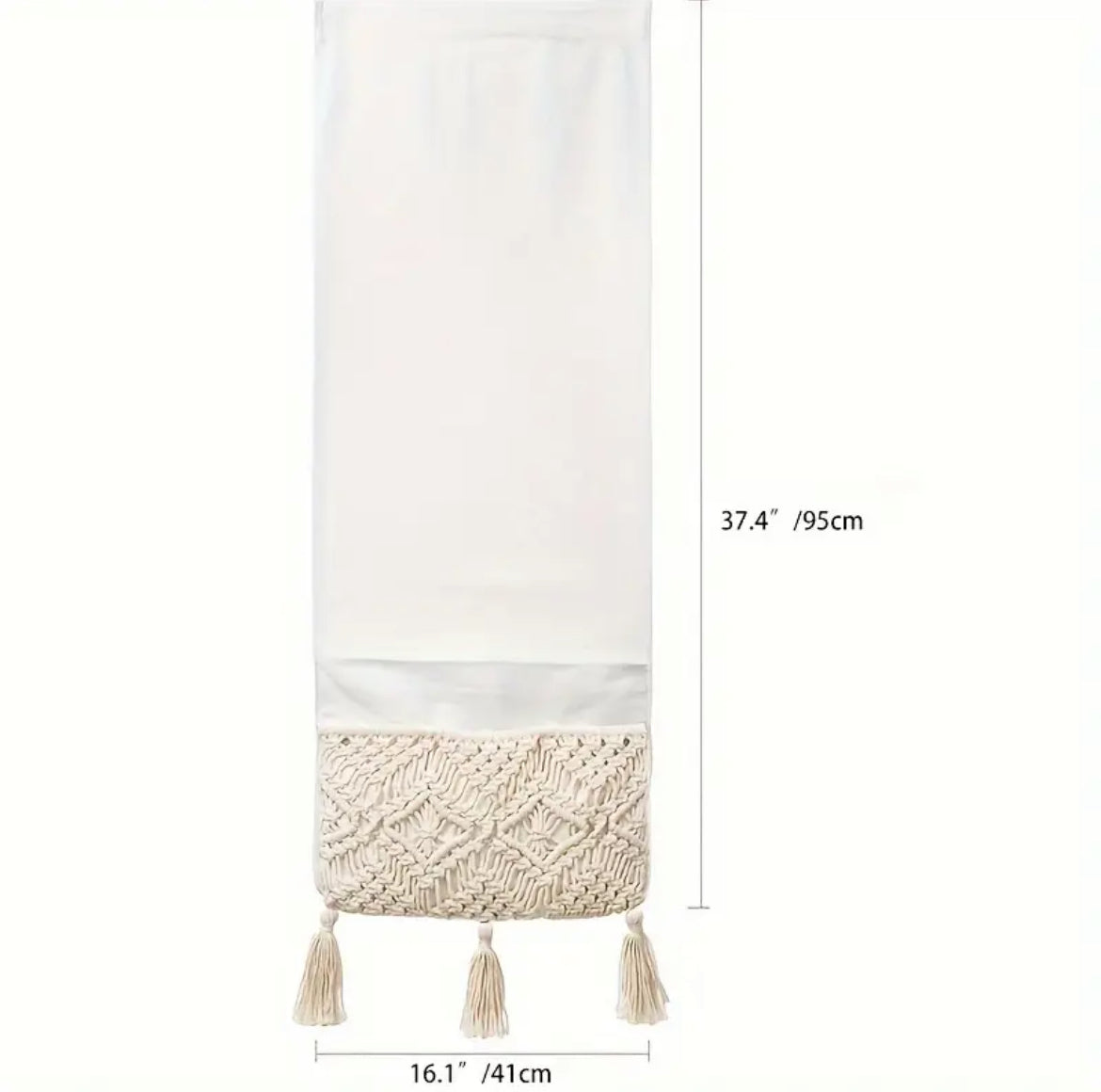 Boho Makramee Organizer