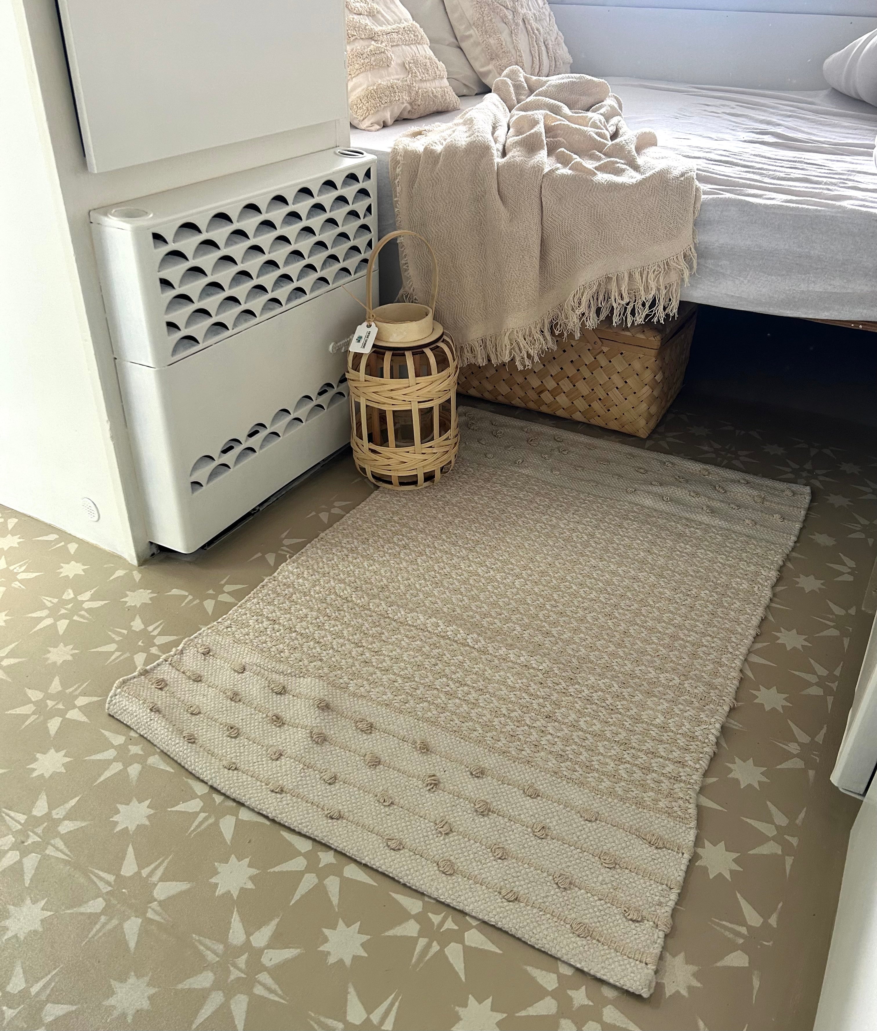 Boho-Interieur-Set „gemütliches Beige“