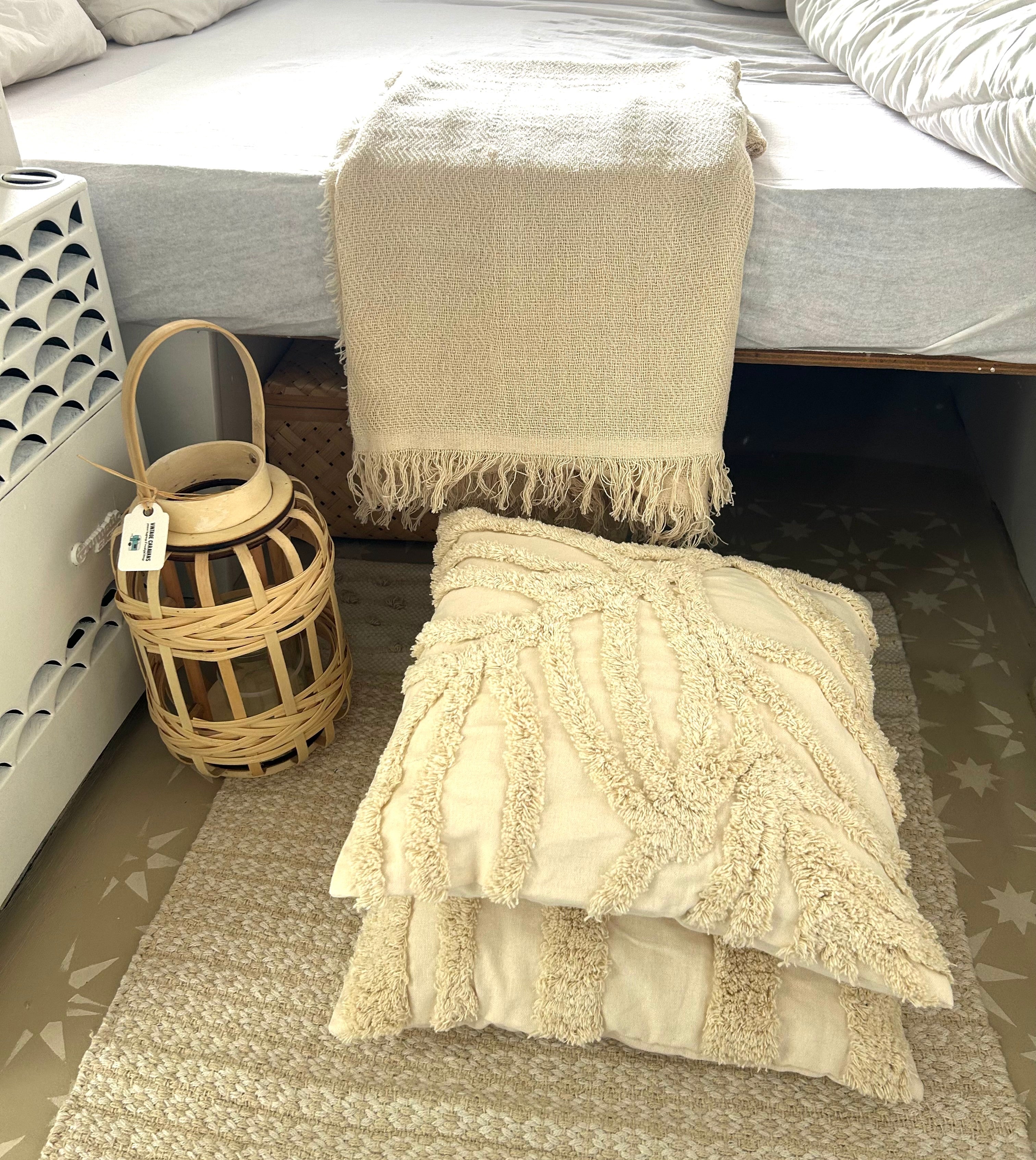 Boho-Interieur-Set „gemütliches Beige“