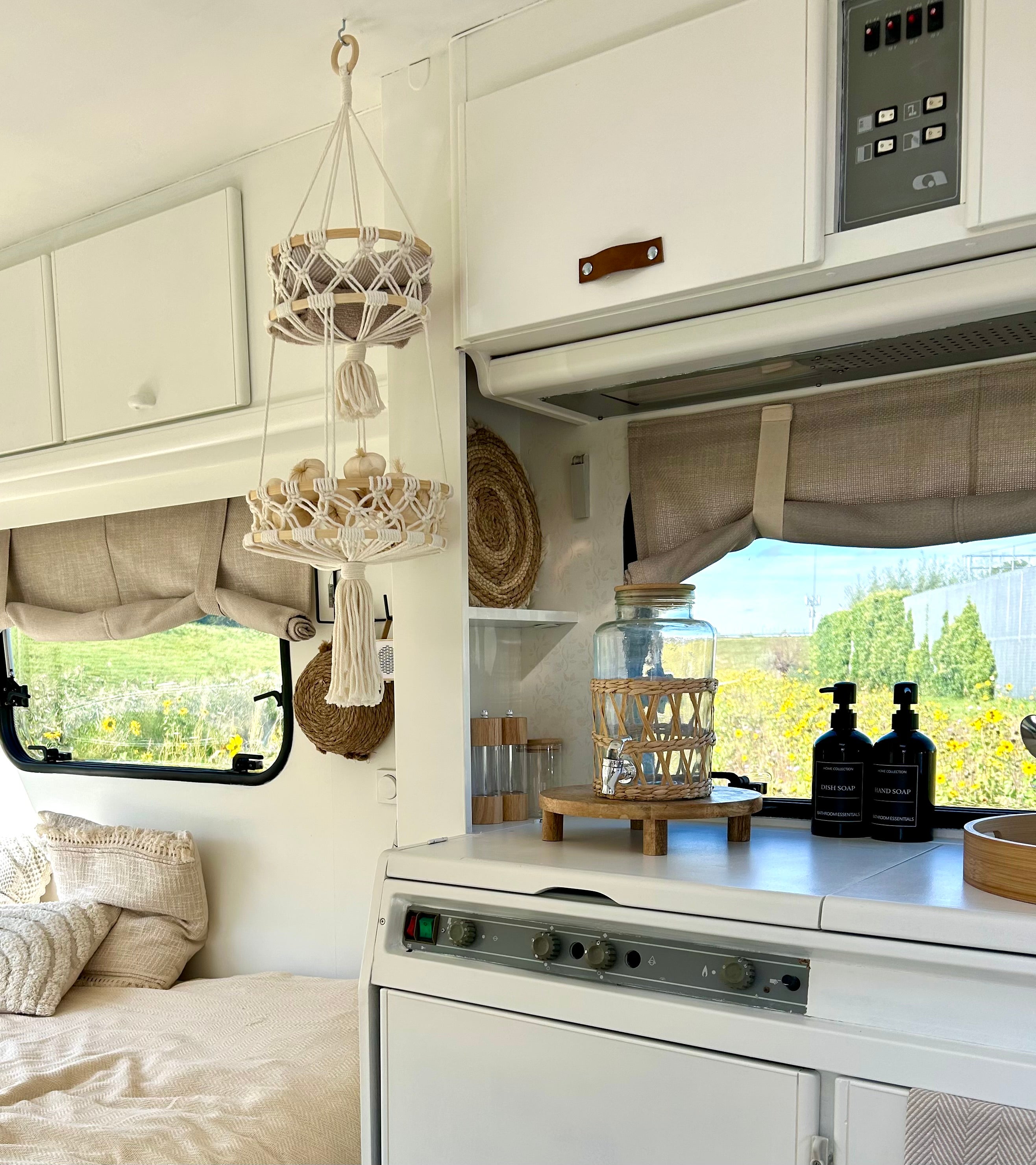 Handseifen- und Spülmittelspender – Schwarz, 2er-Set