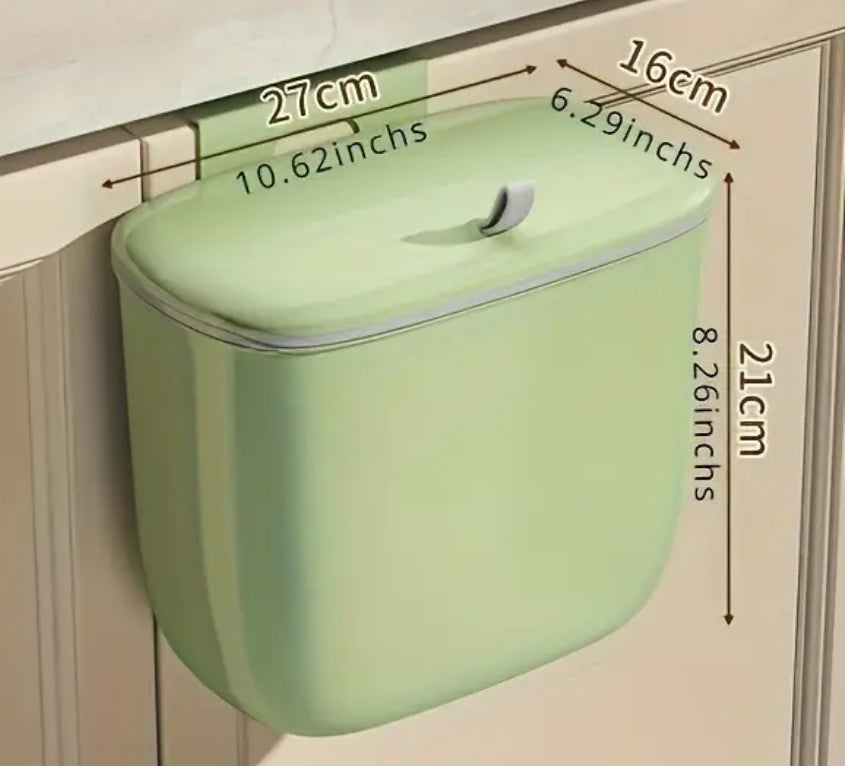 Retro-Wohnwagen-Abfalleimer – 8 l/12 l, Schranktürhalterung