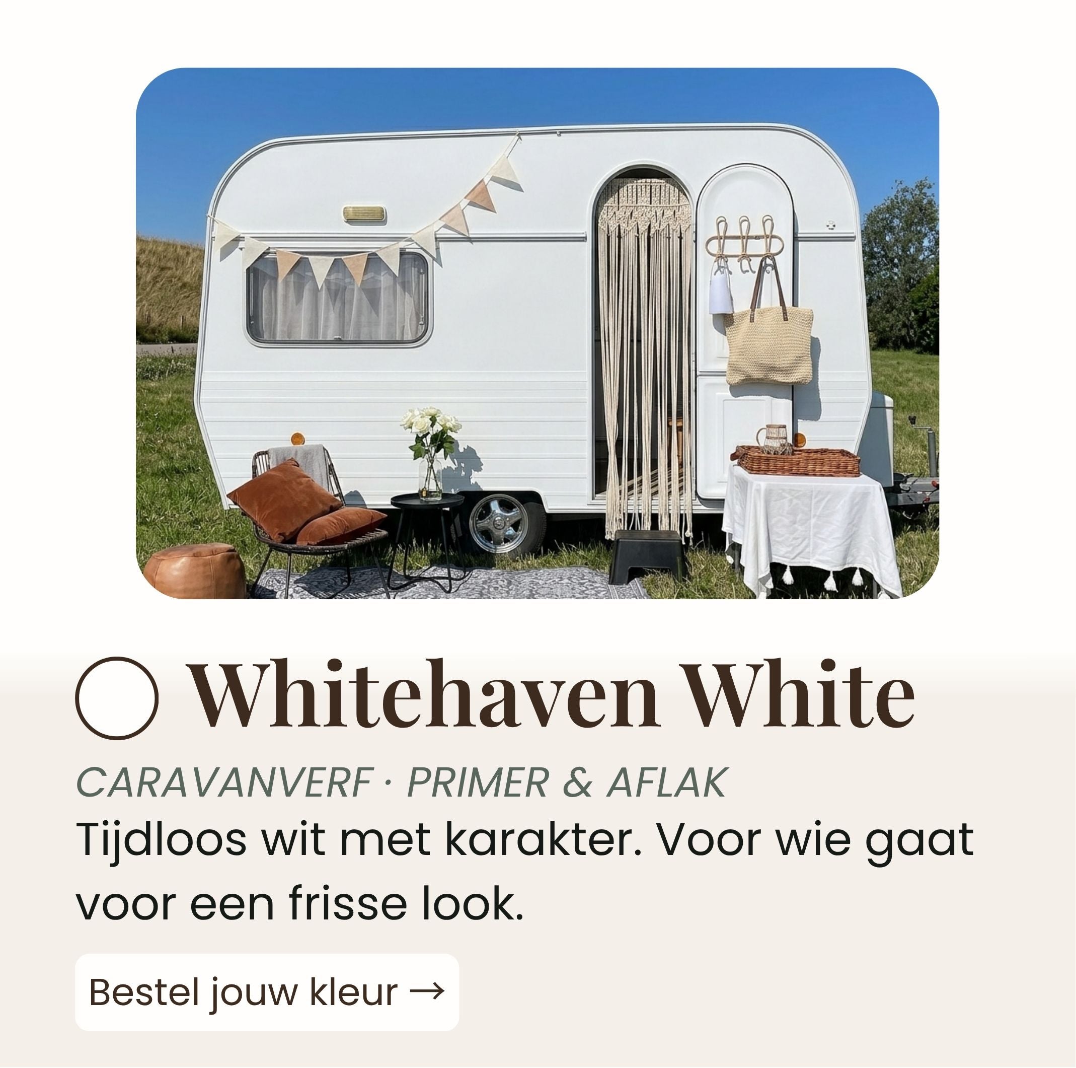 Wohnwagenfarbe Whitehaven White 