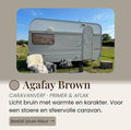 Wohnwagenfarbe Agafay Braun 